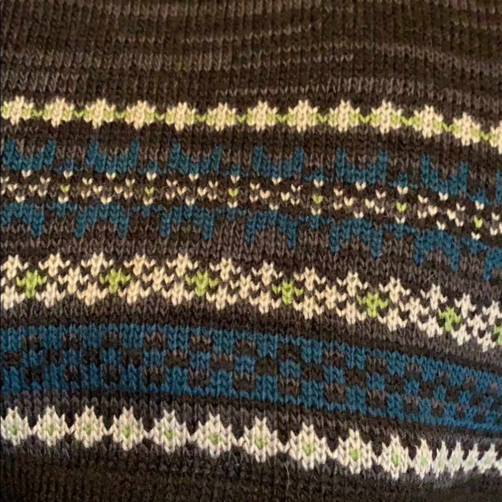 AB Studio cardigan sweater with draped front, Med - Picture 8 of 10